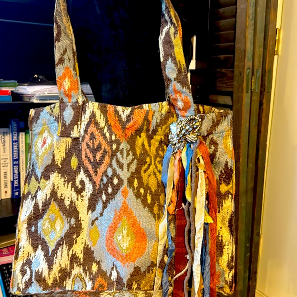 Gypsy South large fabric purse